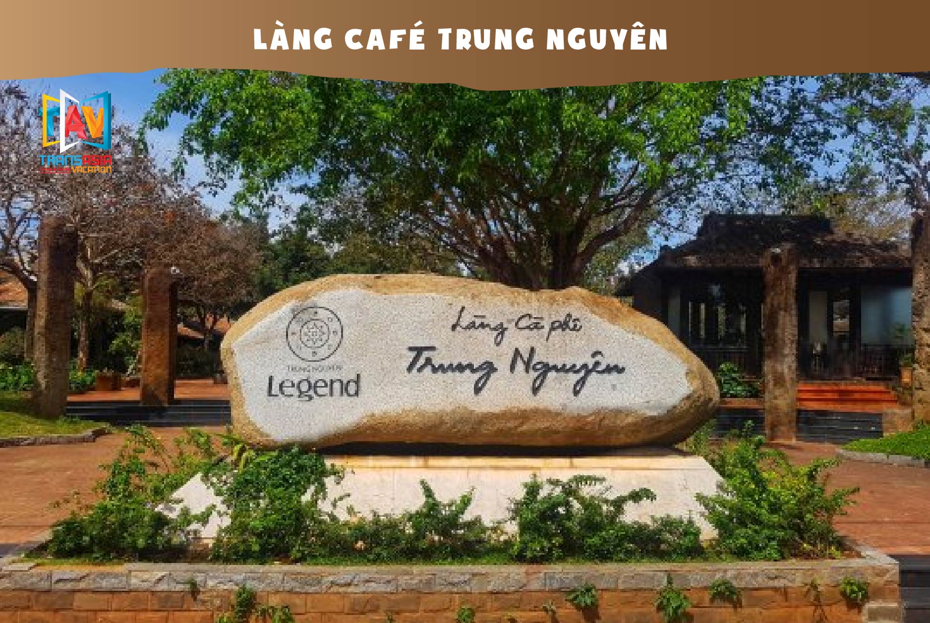 Làng cafe - Tour du lịch Tây Nguyên: Buôn Mê Thuộc 3N3D - nghỉ dưỡng khách sạn 5 sao - khởi hành thứ 6 hàng tuần cùng TAV TRAVEL